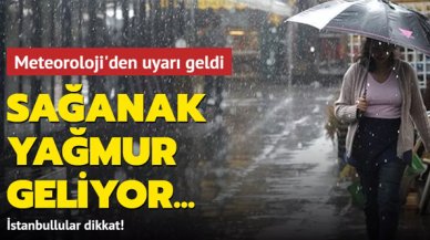 Meteoroloji'den sağanak yağmur uyarısı! Hafta sonu plan yapmayın