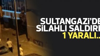 Sultangazi'de kahvehanede silahlı saldırı: 1 yaralı