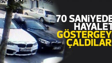 Avcılar'da 70 saniyede hayalet göstergeyi çaldılar