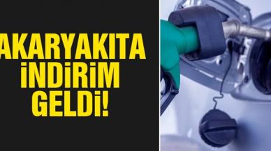 Akaryakıta indirim geldi