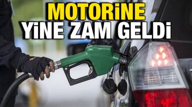 Motorine yarından itibaren zam