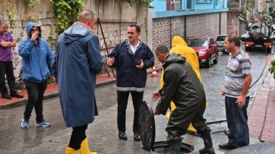 Beyoğlu yağmura karşı sahaya indi