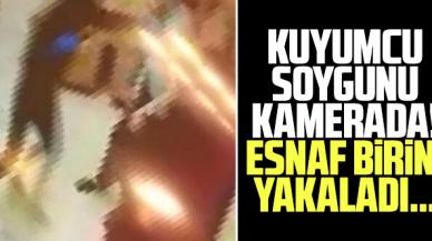 Gaziosmanpaşa'daki kuyumcu soygunu kamerada