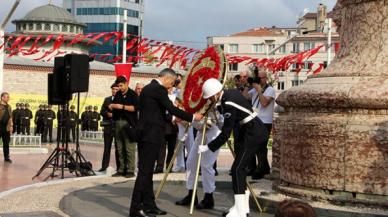 Taksim’de 30 Ağustos Zafer Bayramı töreni