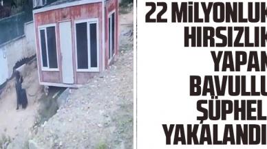 Üsküdar'da 22 milyon liralık hırsızlık yapan bavullu şüpheli yakalandı