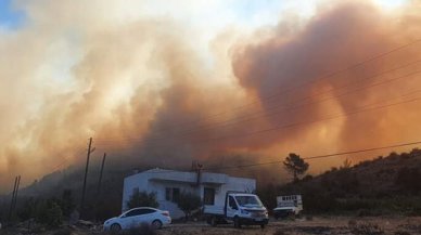 Mersin Gülnar'da orman yangını!