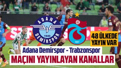 Adana Demirspor Trabzonspor maçı canlı yayınlayan kanallar listesi