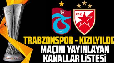 Trabzonspor Kızılyıldız maçını canlı yayınlayan kanallar listesi