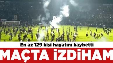 Endonezya'da futbol maçında onlarca kişi öldü