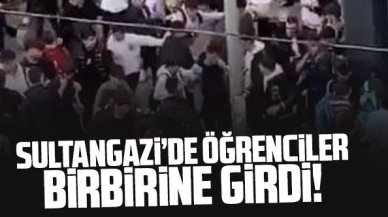 Sultangazi'de öğrenciler birbirine girdi! 2 mahallede kavga