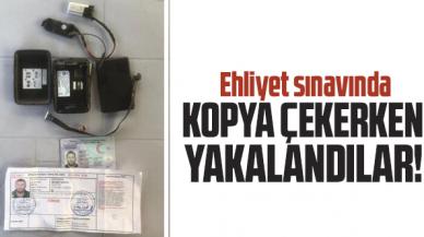 Bağcılar'da ehliyet sınavında kopya çekmek isteyen 2 şüpheli yakalandı