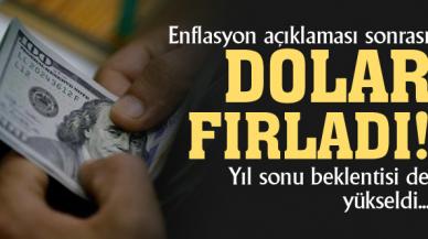 Enflasyon rakamları sonrası dolar yükselişe geçti!