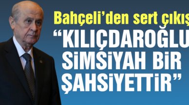 Devlet Bahçeli: Türkiye'nin gri listede olduğunu lanse eden Kılıçdaroğlu, bizim için simsiyah bir şahsiyettir