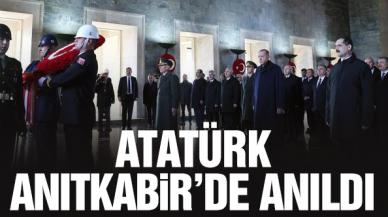 Atatürk vefatının 84'üncü yılında Anıtkabir'de anıldı