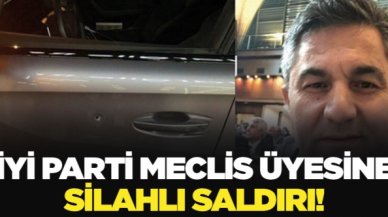 İYİ Parti Meclis Üyesi Ali Kıdık'a silahlı saldırı!