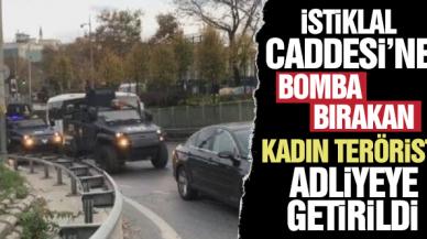 İstiklal Caddesi'ne bomba bırakan Ahlam Albashır, adliyeye getirildi