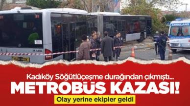 Kadıköy'de metrobüs kazası