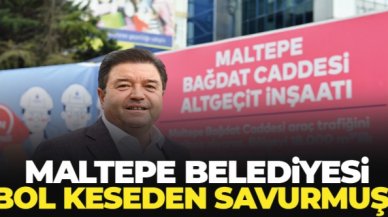 Maltepe Belediyesi bol keseden savurmuş!