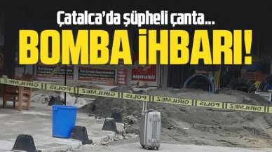 Çatalca'da bomba ihbarı! Olay yerine ekipler sevk edildi