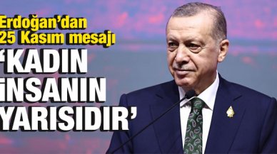 Cumhurbaşkanı Erdoğan: Kadın insanın yarısıdır