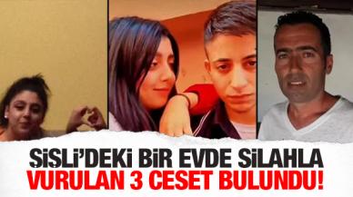 Şişli'de bir evde silahla vurulmuş 3 ceset bulundu!