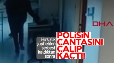 Esenyurt'ta serbest kalan hırsızlık şüphelileri polisin çantasını çaldı