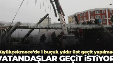 Büyükçekmece'de vatandaşlar geçit istiyor!