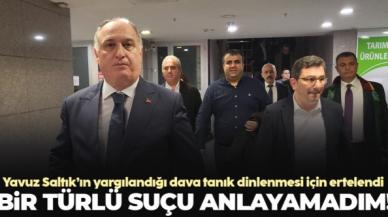 İBB Muhtarlık İşleri Daire Başkanı Yavuz Saltık: Bir türlü suçu anlayamadım!