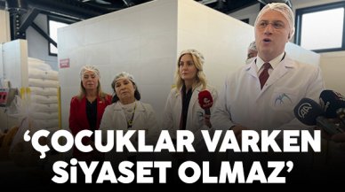 Çocuklar varken siyaset olmaz