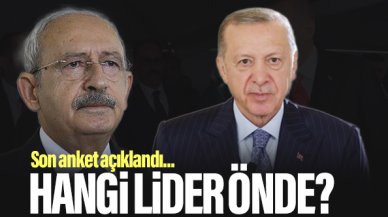 Son seçim anketinde hangi lider önde? Erdoğan mı Kılıçdaroğlu mu?