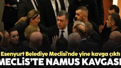 Esenyurt Belediye Meclisi'nde namus kavgası!