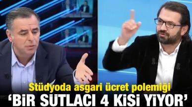 Barış Yarkadaş ile Hacı Yakışıklı arasında asgari ücret polemiği; "Bir sütlacı 4 kişi yiyor"