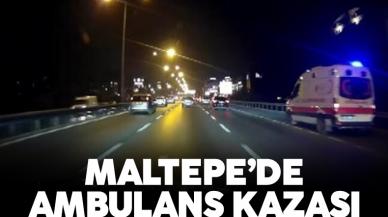 Maltepe'de ambulans kazası