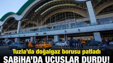 Sabiha Gökçen Havalimanı'nda uçuşlar durdu!