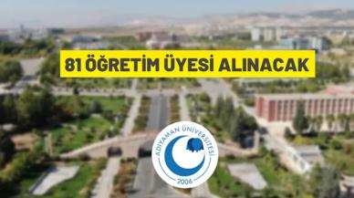 Adıyaman Üniversitesi 81 Öğretim Üyesi alacak