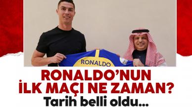 Cristiano Ronaldo'nun ilk maçı ne zaman? Tarih belli oldu! Al-Nassr - Al-Tai maçı saat kaçta