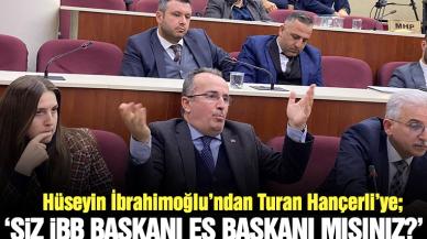 Hüseyin İbrahimoğlu'ndan Turan Hançerli'ye; "Siz Büyükşehir eş  başkanı mısınız!"