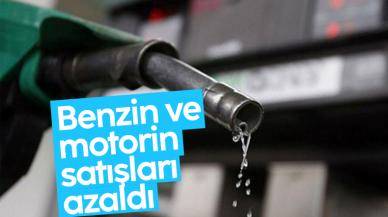 Benzin ve motorin satışları azaldı