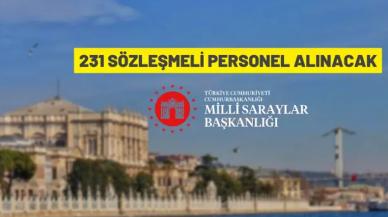 Milli Saraylar İdaresi Başkanlığı 231 sözleşmeli personel alacak