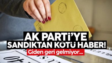 AK Parti'ye sandıktan kötü haber! Dev anket flaş bir detayı ortaya çıkardı