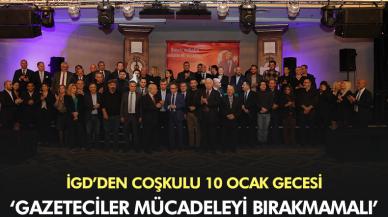 Gazeteciler mücadeleyi bırakmamalı