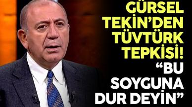 Gürsel Tekin: Yeter artık, TÜVTÜRK soygununa dur deyin!