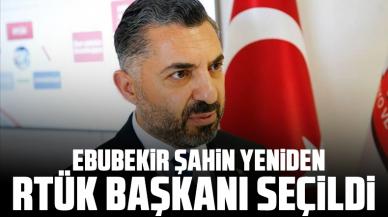 Ebubekir Şahin yeniden RTÜK Başkanı seçildi