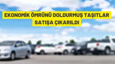 Ekonomik ömrünü doldurmuş otomobiller ihaleyle satılacak