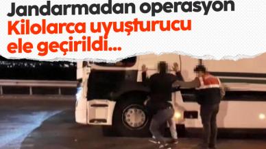 Jandarmadan uyuşturucu operasyonu: 69 kilogram ele geçirildi