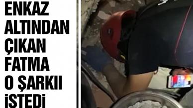 Enkazdan çıkan Fatma, Zeynep Bastık'tan Gül Beyaz Gül'ü istedi! Gül Beyaz Gül şarkı sözleri