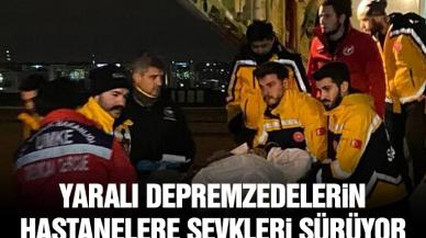 Depremzedeler tedavi için İstanbul'a getirilmeye devam ediyor