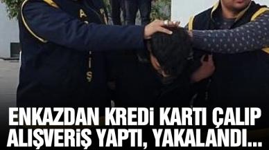 Hatay'da kredi kartı çalıp alışveriş yapan bir kişi tutuklandı