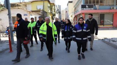 Kadir Albayrak afet bölgesine gitti