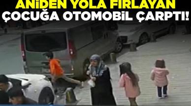 Sultangazi'de aniden yola fırlayan çocuğa otomobil çarptı